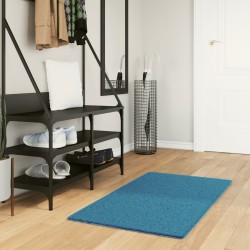 vidaXL Alfombra de pelo corto OVIEDO turquesa 60x110 cm