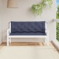 vidaXL Cojines banco jardín 2 uds tela Oxford azul marino 150x50x7 cm vidaXL Cojines banco jardín 2 uds tela Oxford azul marino 150x50x7 cm