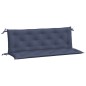 vidaXL Cojines banco jardín 2 uds tela Oxford azul marino 150x50x7 cm vidaXL Cojines banco jardín 2 uds tela Oxford azul marino 150x50x7 cm