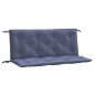 vidaXL Cojines banco jardín 2 uds tela Oxford azul marino 120x50x7 cm vidaXL Cojines banco jardín 2 uds tela Oxford azul marino 120x50x7 cm