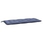 vidaXL Cojines banco jardín 2 uds tela Oxford azul marino 120x50x7 cm vidaXL Cojines banco jardín 2 uds tela Oxford azul marino 120x50x7 cm