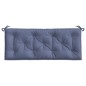 vidaXL Cojines banco jardín 2 uds tela Oxford azul marino 120x50x7 cm vidaXL Cojines banco jardín 2 uds tela Oxford azul marino 120x50x7 cm