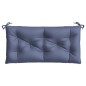 vidaXL Cojín para banco de jardín tela Oxford azul marino 100x50x7 cm vidaXL Cojín para banco de jardín tela Oxford azul marino 100x50x7 cm