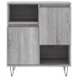 vidaXL Aparadores 3 uds madera contrachapada gris Sonoma vidaXL Aparadores 3 uds madera contrachapada gris Sonoma