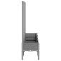 vidaXL Jardinera con enrejado PP gris claro 160x40x142 cm vidaXL Jardinera con enrejado PP gris claro 160x40x142 cm