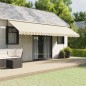 vidaXL Tela de repuesto de toldo rayas de colores 6x3,5 m vidaXL Tela de repuesto de toldo rayas de colores 6x3,5 m