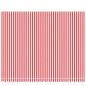vidaXL Tela de repuesto de toldo rayas rojas y blancas 4,5x3,5 m