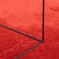 vidaXL Alfombra de pelo corto OVIEDO rojo 80x250 cm vidaXL Alfombra de pelo corto OVIEDO rojo 80x250 cm