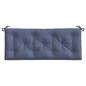 vidaXL Cojín para banco de jardín tela Oxford azul marino 120x50x7 cm vidaXL Cojín para banco de jardín tela Oxford azul marino 120x50x7 cm
