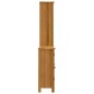 vidaXL Conjunto de muebles de baño 2 piezas madera maciza de pino