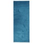 vidaXL Alfombra de pelo corto OVIEDO turquesa 80x200 cm