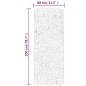 vidaXL Alfombra de pelo corto OVIEDO turquesa 80x200 cm