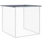 vidaXL Gallinero con techo acero galvanizado antracita 1003x98x90 cm vidaXL Gallinero con techo acero galvanizado antracita 1003x98x90 cm
