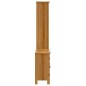 vidaXL Conjunto de muebles de baño 2 piezas madera maciza de pino