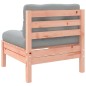 vidaXL Set de sofás jardín 5 pzas con cojines madera abeto Douglas vidaXL Set de sofás jardín 5 pzas con cojines madera abeto Douglas