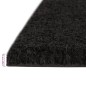 vidaXL Felpudo de fibra de coco negro 80x100 cm vidaXL Felpudo de fibra de coco negro 80x100 cm