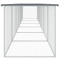 vidaXL Gallinero con techo acero galvanizado antracita 603x98x90 cm vidaXL Gallinero con techo acero galvanizado antracita 603x98x90 cm