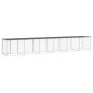 vidaXL Gallinero con techo acero galvanizado antracita 603x98x90 cm vidaXL Gallinero con techo acero galvanizado antracita 603x98x90 cm