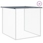vidaXL Gallinero con techo acero galvanizado antracita 603x98x90 cm vidaXL Gallinero con techo acero galvanizado antracita 603x98x90 cm