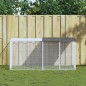 vidaXL Gallinero con techo acero galvanizado antracita 203x98x90 cm vidaXL Gallinero con techo acero galvanizado antracita 203x98x90 cm