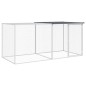 vidaXL Gallinero con techo acero galvanizado antracita 203x98x90 cm vidaXL Gallinero con techo acero galvanizado antracita 203x98x90 cm