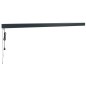 vidaXL Toldo retráctil aluminio y tela naranja y marrón 5x3 m vidaXL Toldo retráctil aluminio y tela naranja y marrón 5x3 m
