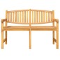 vidaXL Juego de comedor para jardín 4 piezas madera maciza de teca vidaXL Juego de comedor para jardín 4 piezas madera maciza de teca