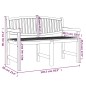 vidaXL Juego de comedor para jardín 4 piezas madera maciza de teca vidaXL Juego de comedor para jardín 4 piezas madera maciza de teca