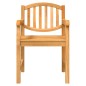 vidaXL Juego de comedor para jardín 5 piezas madera maciza de teca vidaXL Juego de comedor para jardín 5 piezas madera maciza de teca