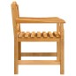vidaXL Juego de comedor para jardín 5 piezas madera maciza de teca vidaXL Juego de comedor para jardín 5 piezas madera maciza de teca