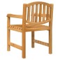 vidaXL Juego de comedor para jardín 5 piezas madera maciza de teca vidaXL Juego de comedor para jardín 5 piezas madera maciza de teca