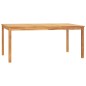 vidaXL Juego de comedor para jardín 5 piezas madera maciza de teca vidaXL Juego de comedor para jardín 5 piezas madera maciza de teca