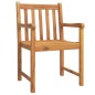 vidaXL Juego de comedor para jardín 7 piezas madera maciza acacia vidaXL Juego de comedor para jardín 7 piezas madera maciza acacia