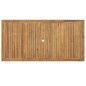 vidaXL Juego de comedor para jardín 7 piezas madera maciza acacia vidaXL Juego de comedor para jardín 7 piezas madera maciza acacia