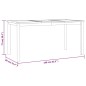 vidaXL Juego de comedor para jardín 5 piezas madera maciza de teca vidaXL Juego de comedor para jardín 5 piezas madera maciza de teca
