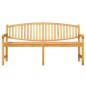 vidaXL Juego de comedor para jardín 3 pzas madera maciza de teca vidaXL Juego de comedor para jardín 3 pzas madera maciza de teca