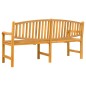 vidaXL Juego de comedor para jardín 3 pzas madera maciza de teca vidaXL Juego de comedor para jardín 3 pzas madera maciza de teca