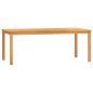 vidaXL Juego de comedor para jardín 3 pzas madera maciza de teca vidaXL Juego de comedor para jardín 3 pzas madera maciza de teca