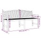 vidaXL Juego de comedor para jardín 3 pzas madera maciza de teca vidaXL Juego de comedor para jardín 3 pzas madera maciza de teca