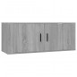 vidaXL Set de muebles para TV 7 pzas madera contrachapada gris Sonoma vidaXL Set de muebles para TV 7 pzas madera contrachapada gris Sonoma
