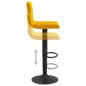 vidaXL Taburetes de cocina 2 unidades terciopelo amarillo mostaza vidaXL Taburetes de cocina 2 unidades terciopelo amarillo mostaza