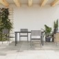 vidaXL Juego de comedor para jardín 5 piezas ratán sintético gris vidaXL Juego de comedor para jardín 5 piezas ratán sintético gris