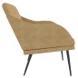 vidaXL Banco de terciopelo marrón 110x76x80 cm vidaXL Banco de terciopelo marrón 110x76x80 cm