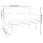 vidaXL Banco de terciopelo marrón 110x76x80 cm vidaXL Banco de terciopelo marrón 110x76x80 cm