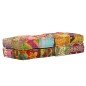 vidaXL Puf modular de 2 plazas de tela patchwork vidaXL Puf modular de 2 plazas de tela patchwork