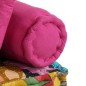 vidaXL Puf modular de 2 plazas de tela patchwork vidaXL Puf modular de 2 plazas de tela patchwork