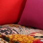 vidaXL Puf modular de 2 plazas de tela patchwork vidaXL Puf modular de 2 plazas de tela patchwork