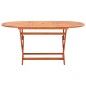 vidaXL Juego de comedor de jardín 7 pzas madera eucalipto y textilene vidaXL Juego de comedor de jardín 7 pzas madera eucalipto y textilene