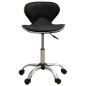 323674 vidaXL Salon Spa Stool Black Faux Leather 323674 vidaXL Salon Spa Stool Black Faux Leather