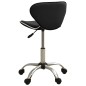 323674 vidaXL Salon Spa Stool Black Faux Leather 323674 vidaXL Salon Spa Stool Black Faux Leather